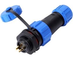 Waterdichte Aviation Connector IP67 2Pin/3Pin/4Pin/5Pin/6Pin/7Pin/9Pin voor Elektronische Toepassingen en Verbindingen