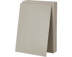 25 Bladen Boekbord 17.5x13.5cm Chipboard voor Boekbindprojecten, Creatieve Kunst en Handwerken, 50PT/1mm Dikte