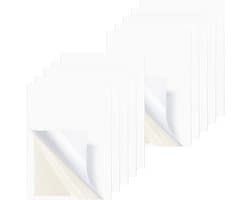 10 Stuks A4 Dubbelzijdige Zelfklevende Vellen, Sterke Plakband voor Creatieve Projecten, Perfect voor Albumdecoratie en DIY Crafts