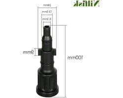 Foam Nozzle Fittingen en Adapter voor Drukreinigers - Plastic Ring en Koppeling voor Effectieve Reiniging