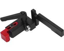Aluminium T-Stop voor Houtbewerking met Limper en Fence - Precisie Flip Stopper voor Efficiëntie en Nauwkeurigheid