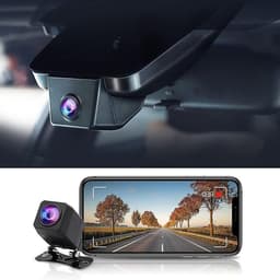Dashcam - Autocamera Recorder - Veilig Rijden - OEM Geïntegreerde Stijl - 4K + 1080P - Zwart — thumbnail 1