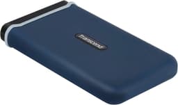 Externe SSD - Draagbare Opslag - Bestanden Overzetten - Schokabsorberend Ontwerp - 500GB - Marineblauw — thumbnail 4