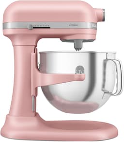KitchenAid keukenmachine - Artisan - In hoogte verstelbare kom - 375 W - 11 snelheden - 3 RVS accessoires - 6,6L - Roze — thumbnail 1