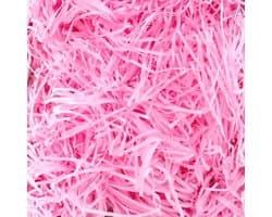 Roze Gescheurd Papier voor Cadeaus, Inpakmateriaal en Verpakkingsvulling - 200g Shredded Craft Paper voor Creatieve Projecten