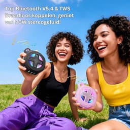 White-Label® Douche Speaker - Draagbare Radio - Bluetooth - Waterdicht — thumbnail 2