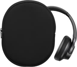 Beschermhoes Koptelefoon - Hoes voor Headset - Veilig Transport - Gemaakt van Neopreen - 24 x 19 cm - Zwart — thumbnail 1