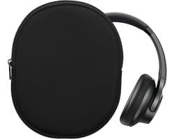 Beschermhoes Koptelefoon - Hoes voor Headset - Veilig Transport - Gemaakt van Neopreen - 24 x 19 cm - Zwart