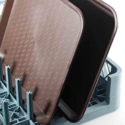 Afwasmand Horeca - Bordenmand Mokkenmand - Grote Keukens - Aanpasbare Indeling - 50 x 50 x 10 cm - Grijs — thumbnail 3