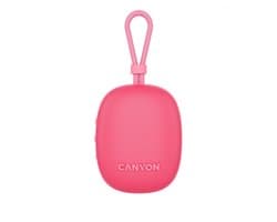 Canyon OnMove 12 Serie - Draagbare Bluetooth Speaker - 5W - IPX7 - Roze