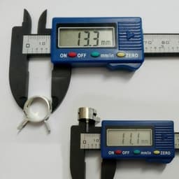 Brandstofafsluitklep grasmaaier – Benzinekraan met 2 klemmen, geschikt voor 6-8 mm slang — thumbnail 5
