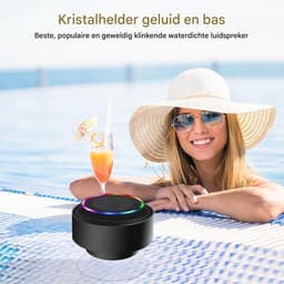Douche Speaker - Waterdichte Bluetooth Speaker - IP67 Bescherming - 15 Uur Speeltijd- Voor Badkamer Zwembad Camping — thumbnail 4