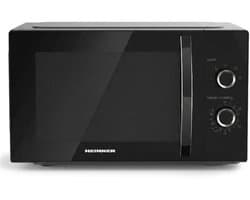 Heinner Magnetron 25L – 800W – 5 Vermogensniveaus – Ontdooifunctie – Draaiknop & Timer – Zwart