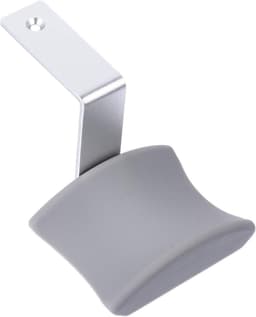Hoofdtelefoonhouder - Koptelefoonhanger Headsetstandaard - Hoofdtelefoon Opbergen - Verstelbare Siliconen Pad - 8 x 6 x 2 cm - Grijs — thumbnail 1