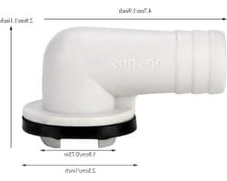 Flexibele afvoerslang connector voor airconditioning, lekbestendig en betrouwbaar voor mini split en raamunits, eenvoudig te installeren en duurzaam