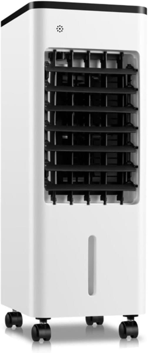 Verdampingsluchtkoeler - Mobiele airco Koelventilator - Kamertemperatuur Verlagen - 9L Tank met IJspakken - 90° Oscillatie - Zwart — afbeelding 1