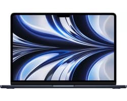 Apple MacBook Air (2022) - 13.6 inch - Apple M2 - 16GB - 1TB - Middernacht