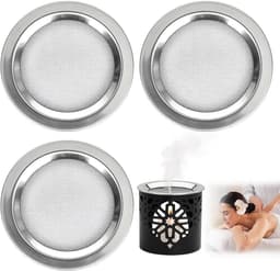 Vervangingszeef Ø 10 cm voor wierookbranders - RVS metalen zeef voor rookovens, accessoires voor geur lampen en wierookstoven — thumbnail 1