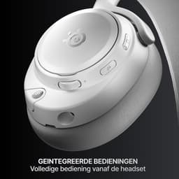 SteelSeries - Arctis Nova Pro Omni - Hi-Res Wireless Certified Gaming Headset - White — thumbnail 3