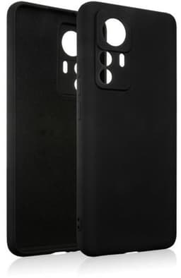 Beline Serie - Silicone Hoes - Xiaomi 12T - Zwart - Elegant Design — thumbnail 1