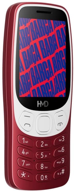 HMD Barca Serie - Klassieke Mobiele Telefoon - FC Barcelona Thema - 2.4 inch - Rood — thumbnail 2