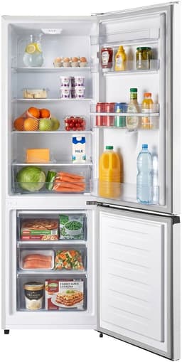 Heinner HC-HS268WDE++ Koel-vriescombinatie met Waterdispenser – 268 L – Instelbare Mechanische Thermostaat – Omkeerbare Deur – Wit – 5 Jaar Garantie — thumbnail 3