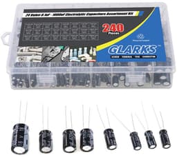 Electrolyte Capacitors - Metalen Capacitoren - 10 V - 16 V - 25 V - 50 V - Assorted Assortiment - Label Capacitor Range 0.1 uF - 1000 uF - 240 Stukken — thumbnail 5