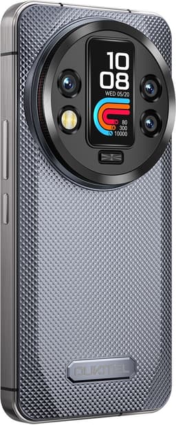 Oukitel WP200 Pro Robuuste Smartphone 5G - IP68/IP69K Outdoor Telefoon - 72GB RAM - 1TB ROM - 6,7 inch 120Hz - 8800mAh 45W - 108MP + 32 MP Camera - GPS NFC - Android 15 - Grijs — thumbnail 3