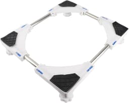 Wasmachine Onderstel - Apparaat Verhoger - Apparaten Plaatsen - Verstelbare Afmetingen - 42-62 cm - Wit — thumbnail 4