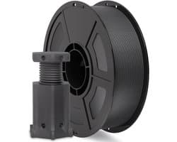 PA12 CF Filament - Nylon Koolstofvezel - 3D Printen - Hoge Sterkte Stijfheid - 1.75mm 1KG - Zwart