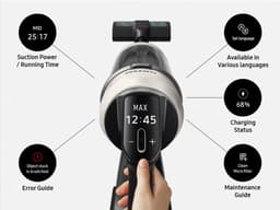 Samsung Jet 85S Multi VS70H25WWG/WA - Steelstofzuiger - 2 in 1 laadstation - Hepafilter - Slim LED Brush — thumbnail 26