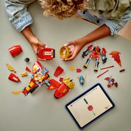 LEGO Ninjago - Kai's mechastormvoertuig Constructiespeelgoed — thumbnail 3