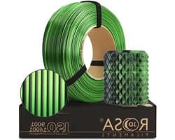 PLA Magic Silk Filament - 3D Printmateriaal - Decoratieve Projecten - Tweekleurig Magisch Effect - 175 mm 1 kg