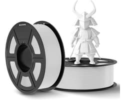 PLA Filament - 3D Printer Filament - 3D Printen - Maatnauwkeurigheid +/- 002 mm - 2 kg - Wit