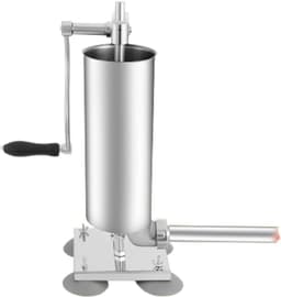 Cellista Worstvuller 3 Liter - Handmatige Worstmaker RVS - Worstpers - Worststuffer - 4 Vulbuizen - Keuken Slagerij - Worst — thumbnail 1