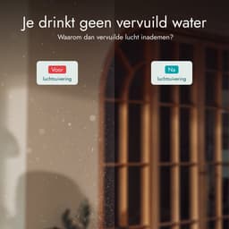 Bloomfold Luchtreiniger en Ventilator Cyclone – H13 HEPA & UVC-licht – 400 m³/h CADR – Air Purifier - Medische Filtratieklasse tegen Pollen & Fijnstof — thumbnail 9