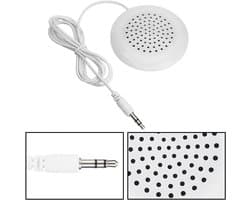 Kussen Speakers Voor Slapen Mini Speaker Bluetooth Wit Abs Nieuwe Diy Kussen Speaker 3.5Mm Mini Stereo Speaker Voor Mp3 Telefoon Draagbare Cd