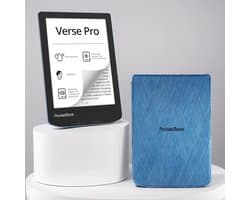 PocketBook Verse Pro Azure e-reader – Inclusief Blauw Hoesje (shell cover) – Voordeelbundel