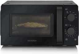 Magnetron - Aanrecht oven - Snel opwarmen - Vlakke glazen bodem - 20 Liter - Zwart — thumbnail 5