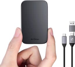 Externe SSD - Opslagstation - Bestanden Opslaan - Hoge Snelheid - 1 TB - Zwart — thumbnail 1