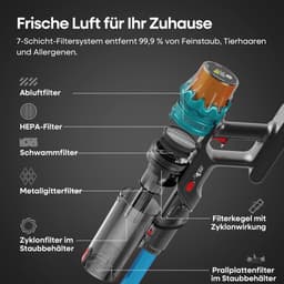 Draadloze Steelstofzuiger Paars - Krachtige Zonder Kabel — thumbnail 5
