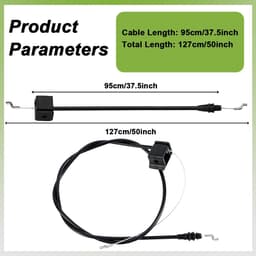 Dailygoods- Remkabel Vervanging 112-8818 - Remkabelset - Achterzakken - Grasmaaier - Onderdeelnummer - Compatibel met 50 modellen - Grasmaaieronderdeel — thumbnail 5