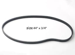 120-3335 Vervangende riem voor Toro Timemaster grasmaaier 76,2 cm, distributieriem 111,8 x 1,9 cm voor Exmark 120-3335 Toro 120-3335 STENS 265-610 — thumbnail 2
