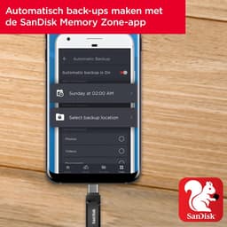 USB Flash Drive - Dual Drive Go - Bestanden Overzetten - Dubbele Connectoren - 512GB - Zwart — thumbnail 3