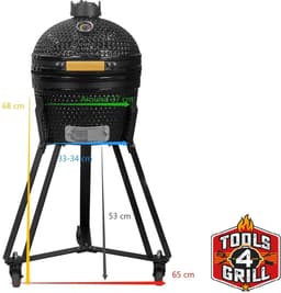 Tools4Grill 16 inch kamado met verrijdbaar onderstel — thumbnail 2