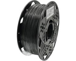 3D Print Materiaal - PETG Filament - Modellen Maken - Hoge Kwaliteit Print - 1.75mm 1kg - Diep Zwart