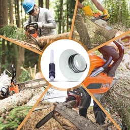 Oliepomp zuiger as met wormwielset als hoogwaardige vervanging geschikt voor Husqvarna 435, 440E, 445, 450 en 450E kettingzagen voor optimale prestaties — thumbnail 4