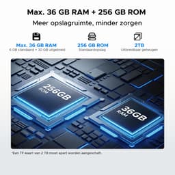 DOOGEE U13 Pro VIP - Tablet - 36GB RAM + 256GB ROM (2TB/TF) - 11000mAh/18W - 13,4 Inch FHD+ 120Hz IPS - Android 16 - T7300 - Dubbele luidsprekers - Wi-Fi 5 - Face ID - Bluetooth 5.4 - Volledige accessoirebundel met toetsenbord, stylus, muis en hoesje — thumbnail 5