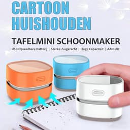 KZQ USB-oplaadbare toetsenbordstofzuiger, tot 300 minuten batterijduur, 360° draaibaar, perfect cadeau, geschikt voor bureaus, lades, toetsenborden en haar (oranje, oplaadbaar). — thumbnail 4