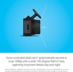 Compacte Dashcam - Autocamera Rijrecorder - Veiligheid Onderweg - Automatische Incident Detectie - 1080p HD Resolutie - Zwart — thumbnail 2